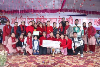न्यु नमूनाले जित्यो अन्तर विद्यालयस्तरिय लोक नृत्य प्रतियोगितामाको उपाधी