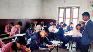 देवदहमा कक्षा ५ र ८ को आधारभूत तह उत्तीर्ण परीक्षा सुरु