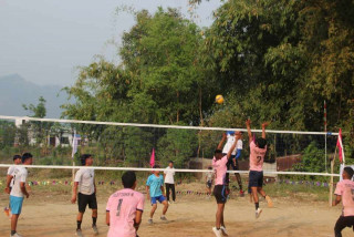 देवदहमा जारी भलिबल प्रतियोगिताको दोस्रो दिन चार खेल सम्पन्न