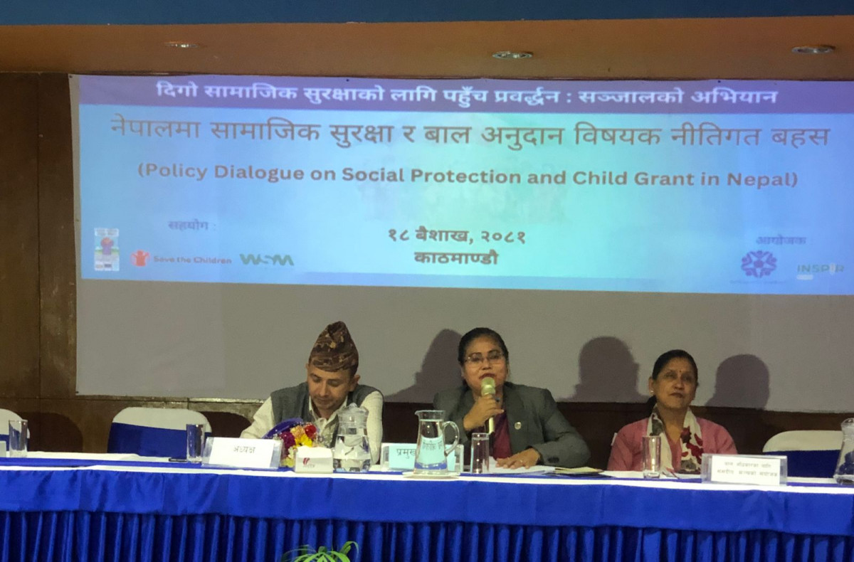 बाल पोषण भत्ता र दिवा खाजा कार्यक्रम विस्तार गर्न सरकार प्रतिबद्ध छ: मन्त्री चौधरी