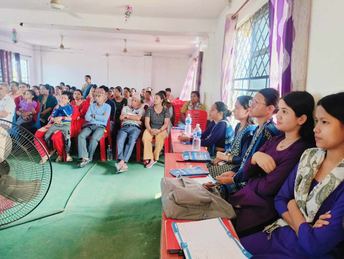 देवदह बुद्द पब्लिकमा शिक्षक अभिभावक अन्तरक्रिया