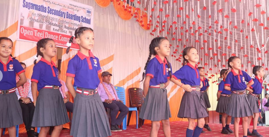 सगरमाथा मा.वि.मा तीज गीत नृत्य प्रतियोगिता सम्पन्न