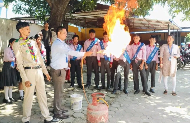 देवदह बुद्द पब्लिकमा अग्नी नियन्त्रण अभ्यास कार्यक्रम