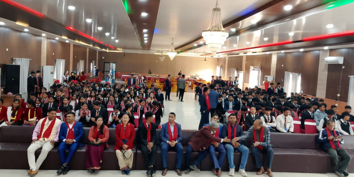 देवदह बुद्ध पब्लिकद्वारा कक्षा ११ का विद्यार्थीलाई स्वागत