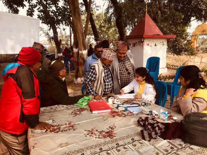 लायन्स क्लब अफ देवदह युनाइटेडको नि:शुल्क स्वास्थ्य शिविर