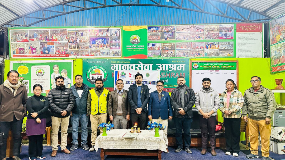 लायन्स क्लब अफ देवदह युनाइटेडद्वारा मेल्बिन जोन्सको जन्मोत्सवको अवसरमा भोजन सेवा कार्यक्रम