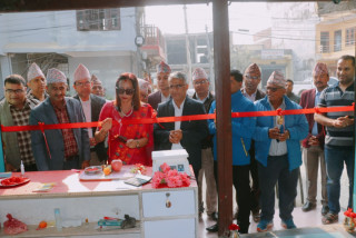 देवदहमा 'रोहिणी मिल्क हाउस' शुभारम्भ