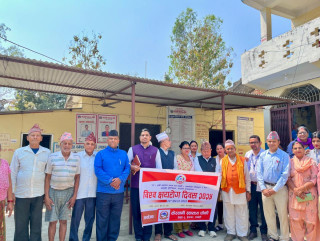 विश्व क्षयरोग दिवसको अवसरमा केरवानी स्वास्थ्य चौकीमा विविध कार्यक्रम