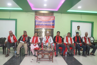 भलुही बजार व्यवस्थापन समितिको पाँचौ अधिवेशन : अध्यक्षमा  महादेव प्रसाद अधिकारी