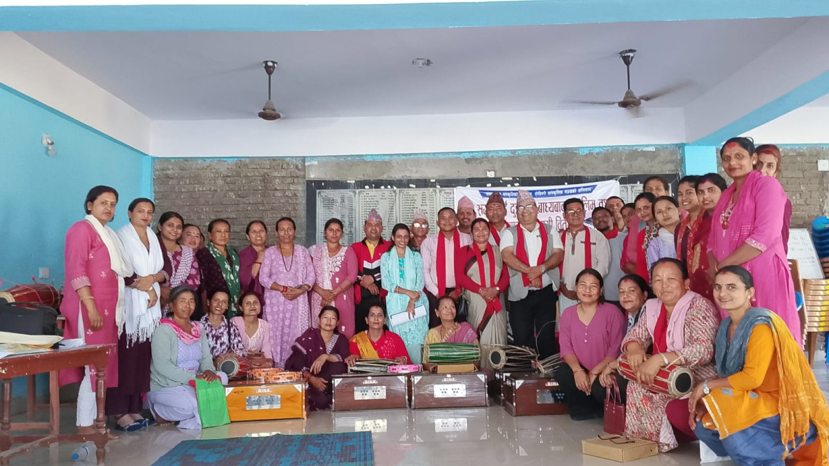 देवदहमा २ हप्ते बाध्यवादन तालीम सम्पन्न