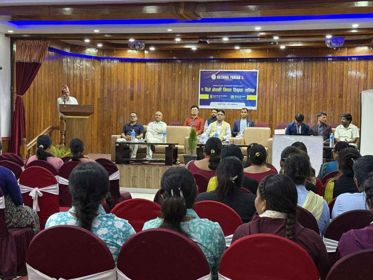 नेशनल प्याब्सन रुपन्देहीद्वारा नेपाली विषय शिक्षकका लागि शिक्षण सिकाई तालिम