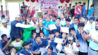 देवदह -७ ले उचाल्यो मेयर कपको उपाधि