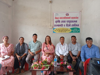नवजीवन कृषक समुह देवदहको कृषि तथा पशुपालन तालिम