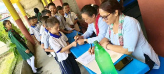 न्यू नमुना ईङ्गलिस बोर्डिङ्ग स्कुलमा मतदान मार्फत बाल क्लब गठन