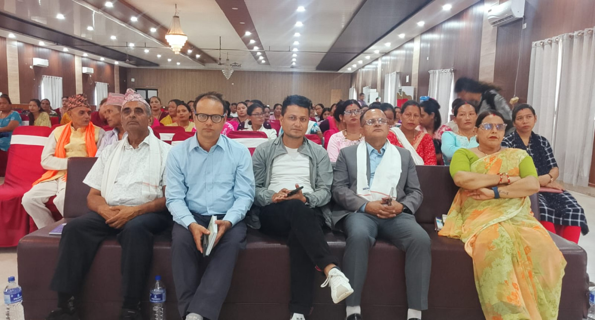 सगरमाथामा आवासीय माविमा असल अभिभावकत्व सम्बन्धि तालीम