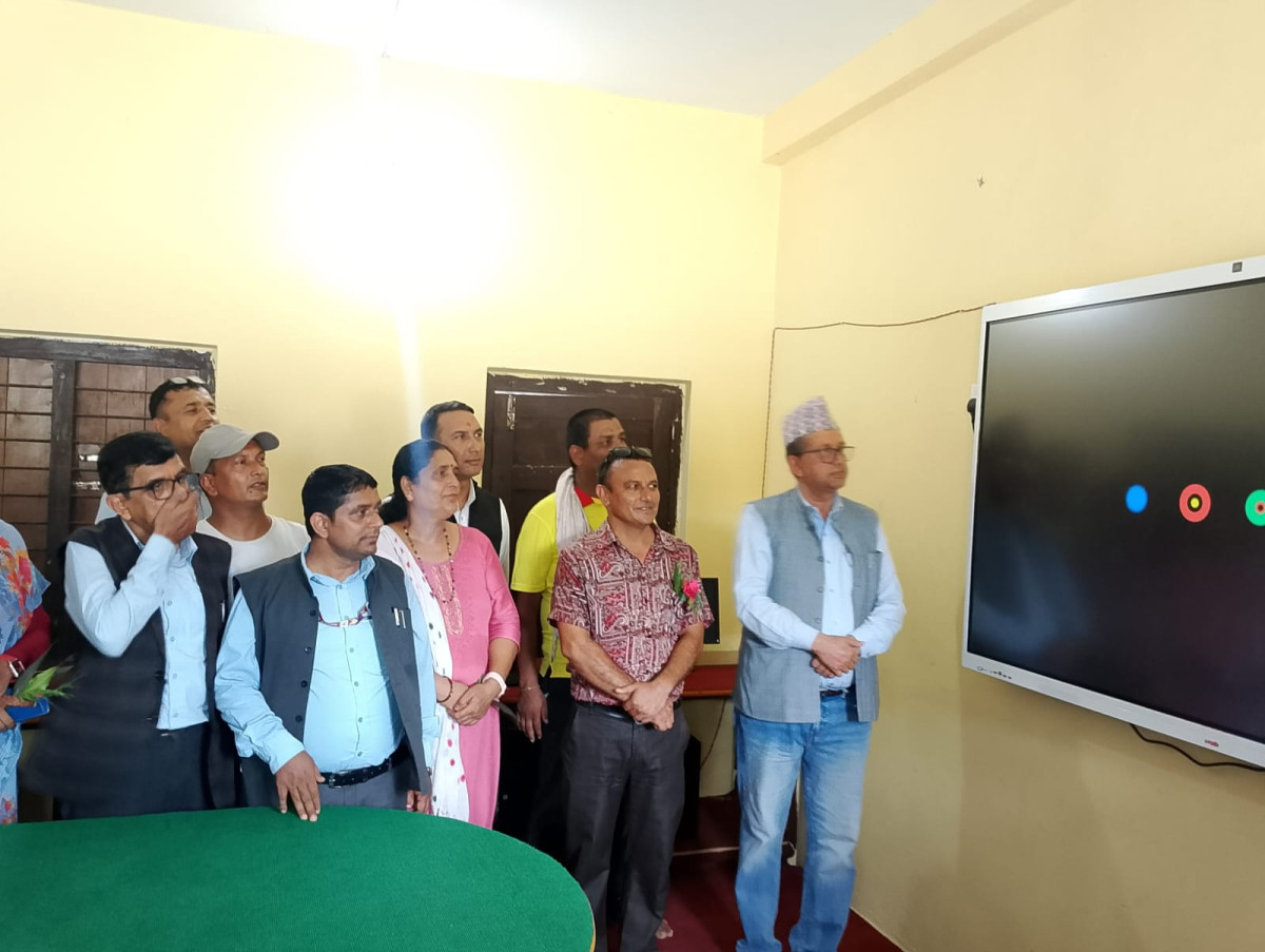 जनप्रिय माविमा प्रविधि प्रयोगशाला उद्घाटन
