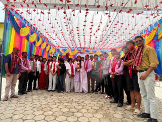 सेभेन स्टार बोर्डिङ्ग स्कुलमा बधाई तथा शुभकामा कार्यक्रम सम्पन्न