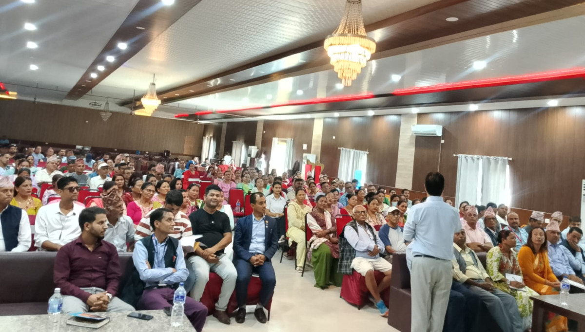 देवदहमा नेतृत्व स्वजागरण सम्बन्धी प्रशिक्षण
