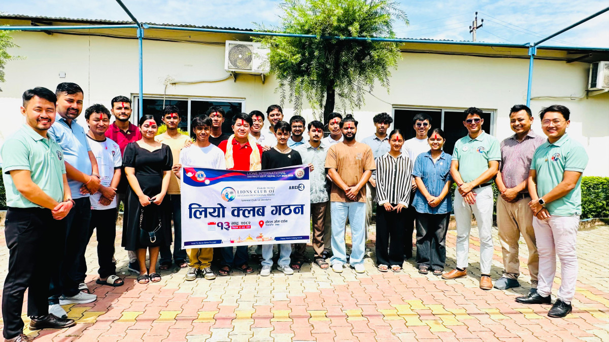देवदहमा लियो क्लब अफ भिजनरी युथ गठन, अध्यक्षमा सुमन गुरुङ