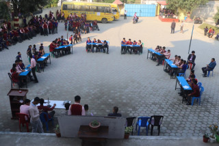 सगरमाथा आवासीय माविमा हाजिरी जवाफ र कुर्सी दौड प्रतियोगिता