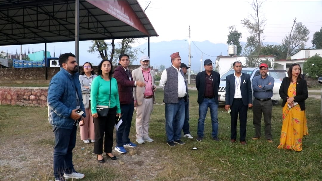 देवदहमा हरियाली प्रवर्धन र पूर्वाधार निर्माणको सम्भाव्यता निरीक्षण
