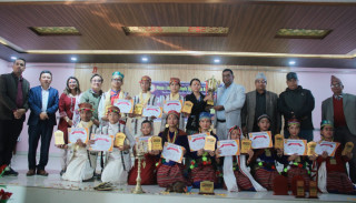 देवदहमा सम्पन्न लोकनृत्य प्रतियोगितामा देवदह बुद्ध पब्लिक प्रथम