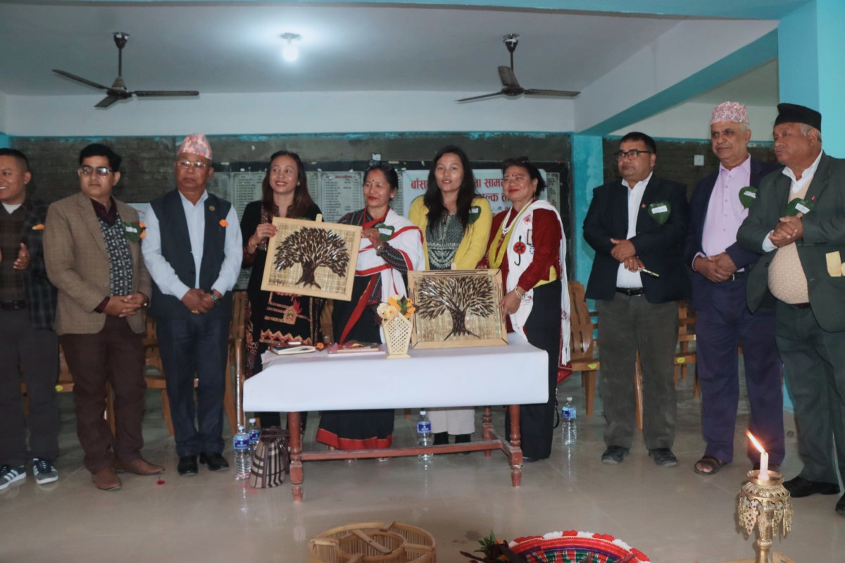 देवदहमा एक महिने बाँसबाट आकर्षक सामाग्री बनाउने तालिम, स्थानीयलाई आत्मनिर्भर बनाउने विश्वास