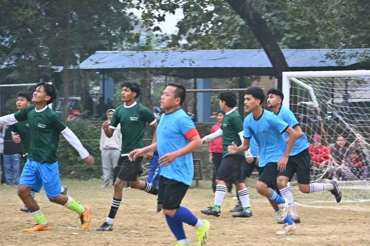 देवदह -५ द्वारा आयोजित टोल स्तरीय फुटबल : उपाधीका लागी कोलुवा र प्रगति टोल भिड्ने