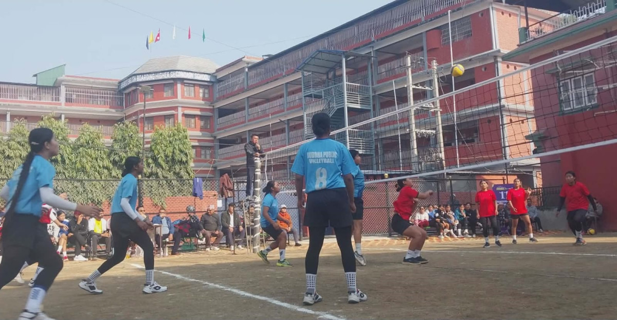 एभरेष्ट कप छात्रा भलिवलको फाइनल र सेमिफाईनलका खेल बुधबार हुने