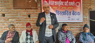 राष्ट्र बचाउनका लागि यसपटकको मत एमालेलाई : रुपन्देही -१ का उम्मेदवार दधिराम न्यौपाने