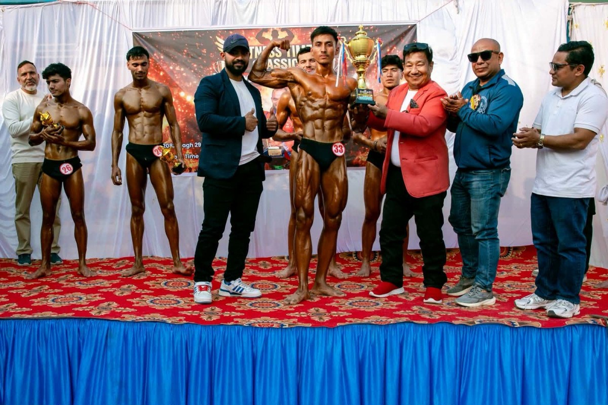 बिज्ञान थापा बने फिटनेस टाइम क्लाशिक च्याम्पियन 