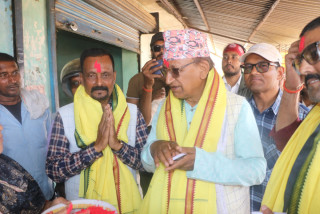 भगवानपुरस्थित छोटी भन्सार नाकालाई व्यवस्थित र प्रभावकारी बनाउन निरन्तर पहल गर्छु : दधिराम न्यौपाने