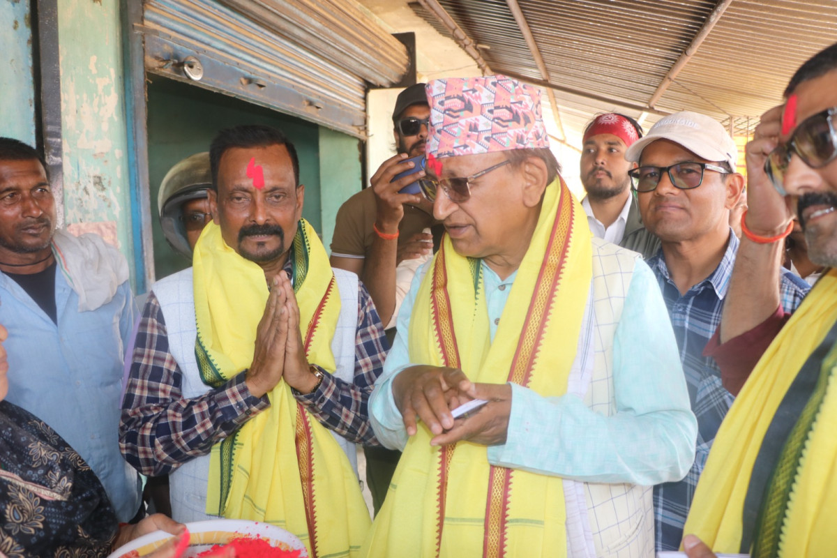 भगवानपुरस्थित छोटी भन्सार नाकालाई व्यवस्थित र प्रभावकारी बनाउन निरन्तर पहल गर्छु : दधिराम न्यौपाने