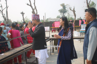 रोहिणी र ओमसतियाको १३३२ मतगणना गर्दा रास्वपा अगाडि