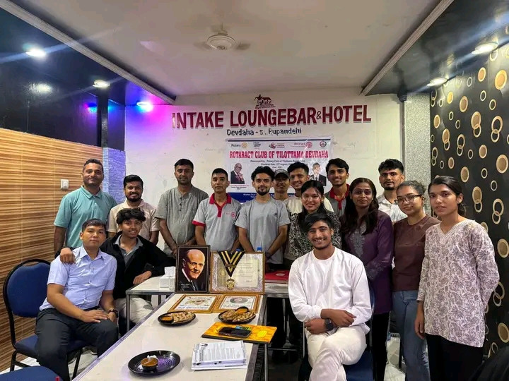 रोट्रयाक्ट क्लब अफ तिलोत्तमा–देवदहको २८१औँ नियमित तथा नयाँ रोटा वर्षको प्रथम बैठक सम्पन्न
