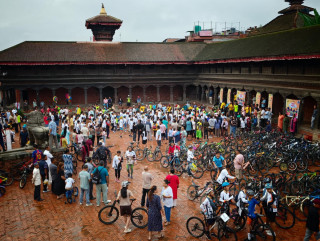 बालबालिकामा साइकल संस्कृतिको प्रवर्द्धन गर्न भक्तपुरमा ‘किड्स कोरा–२०२६’ आयोजना