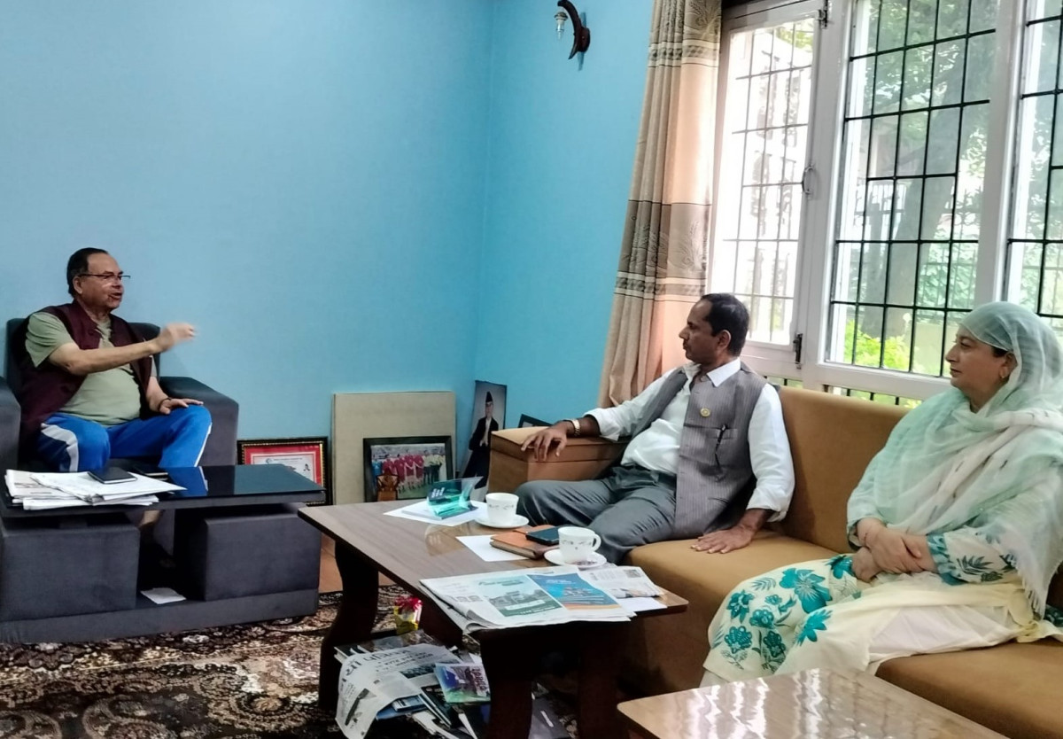 झलनाथ खनाल र नेपाल संघीय समाजवादी पार्टीका अध्यक्षबीच भेटवार्ता, अग्रगामी शक्तिबीच मोर्चाबन्दीमा जोड